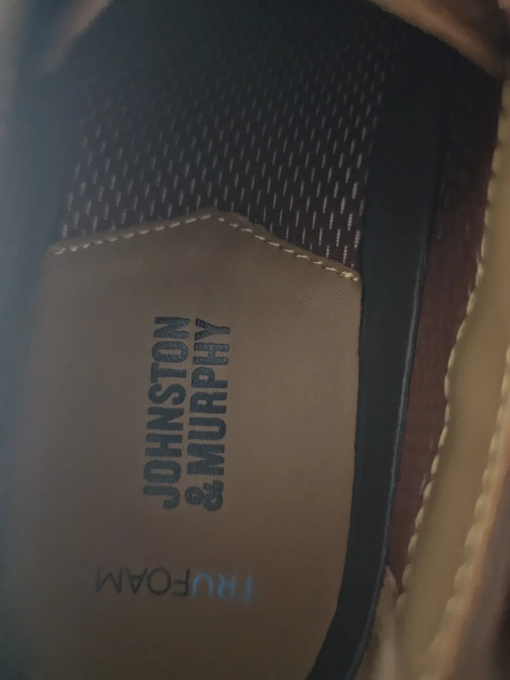 Johnston & Murphy Men's Brown Leather Derby Shoes
